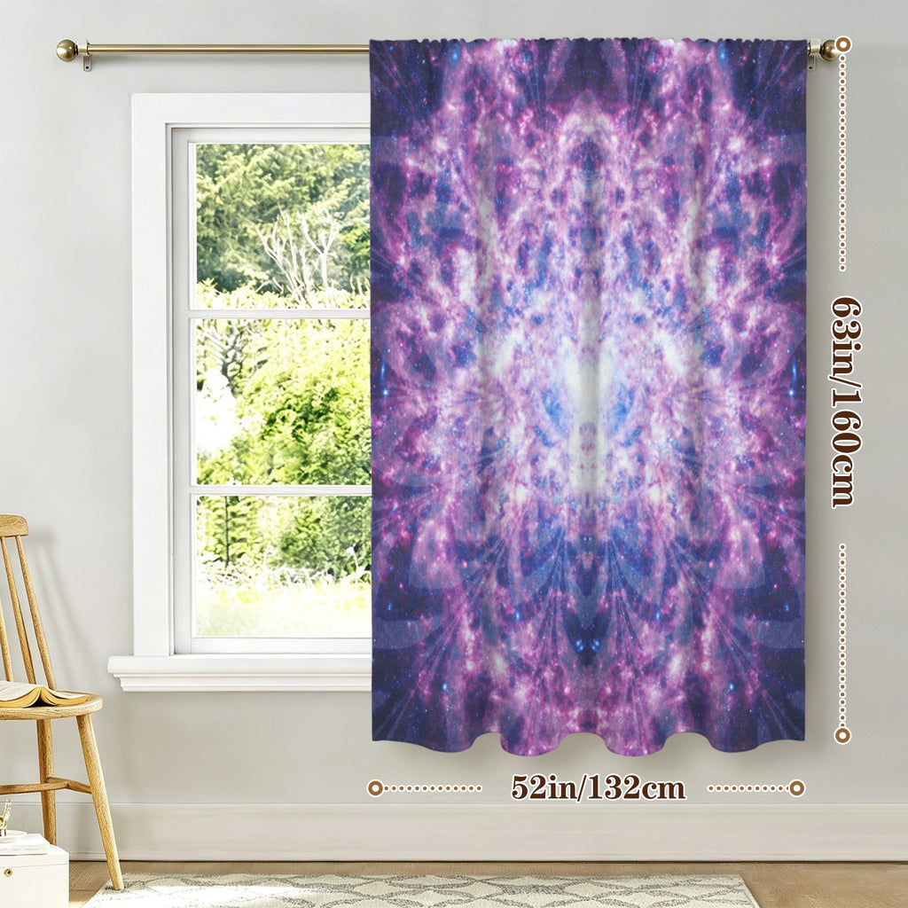 Katerina's Through Time & Space Desires Window Curtain 52" x 63" ( 1 Piece ) | Ships from USA