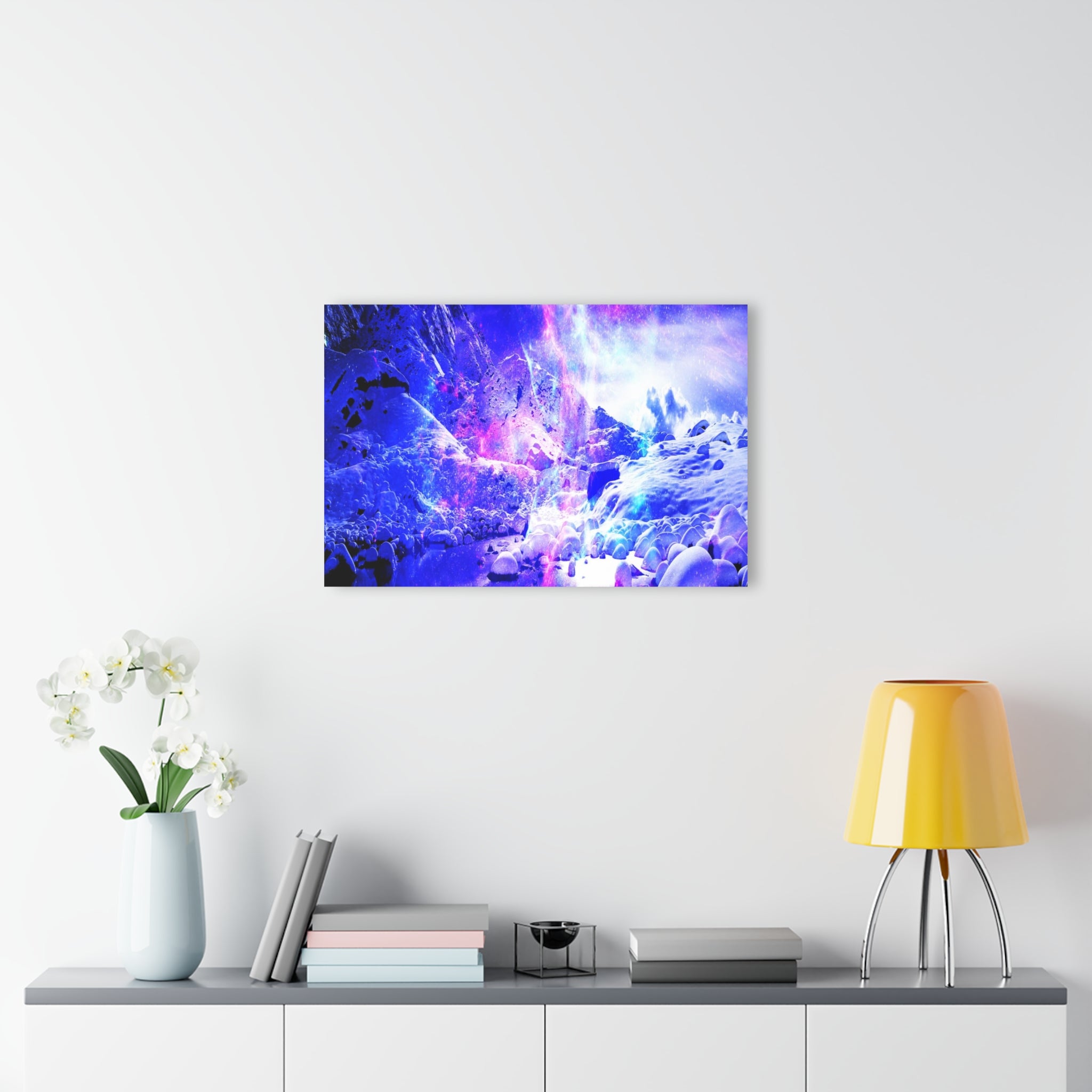 Amethyst Yule Night Dreams Acrylic Prints (French Cleat Hanging)