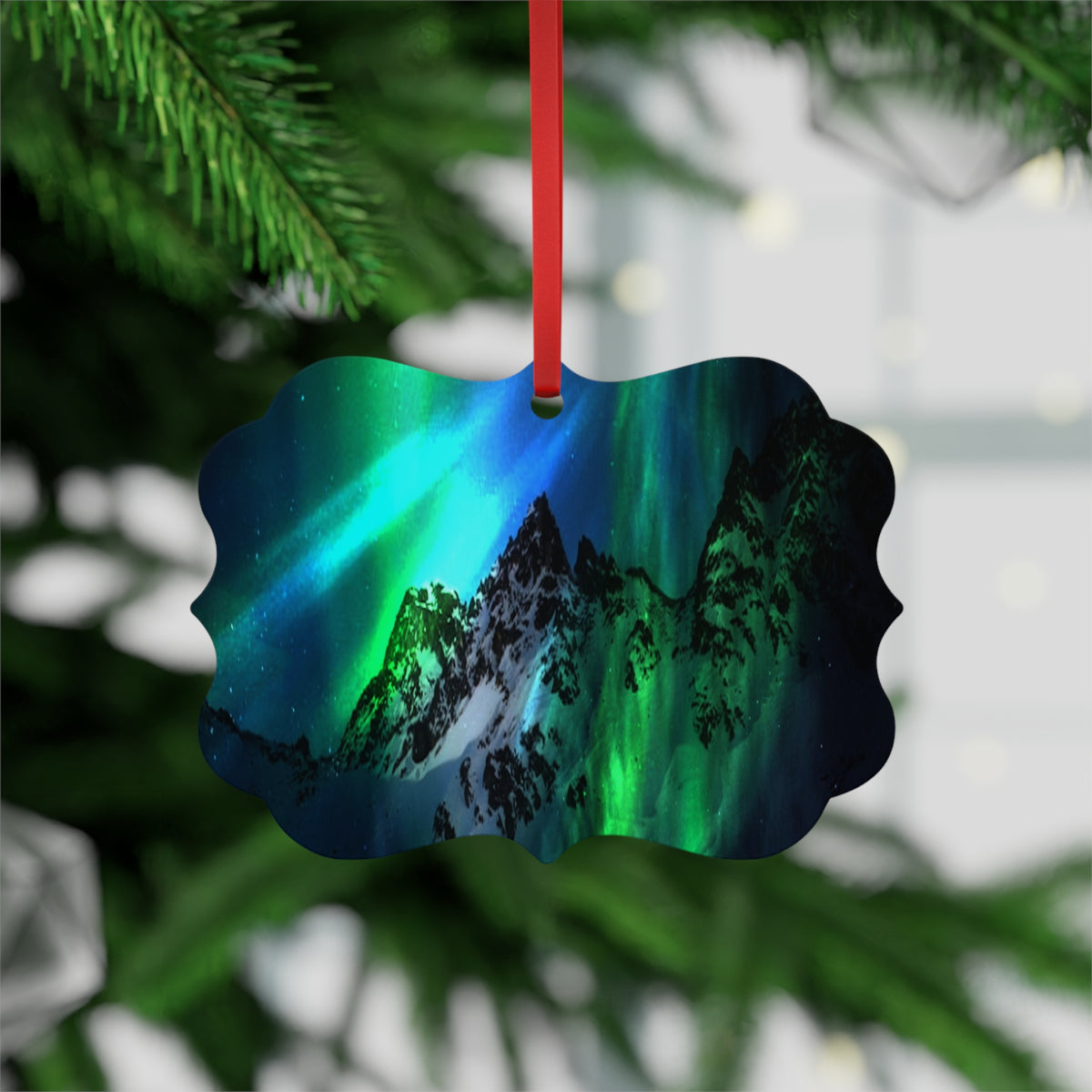 Song of the Mountain Dreams Metal Plaque Ornament