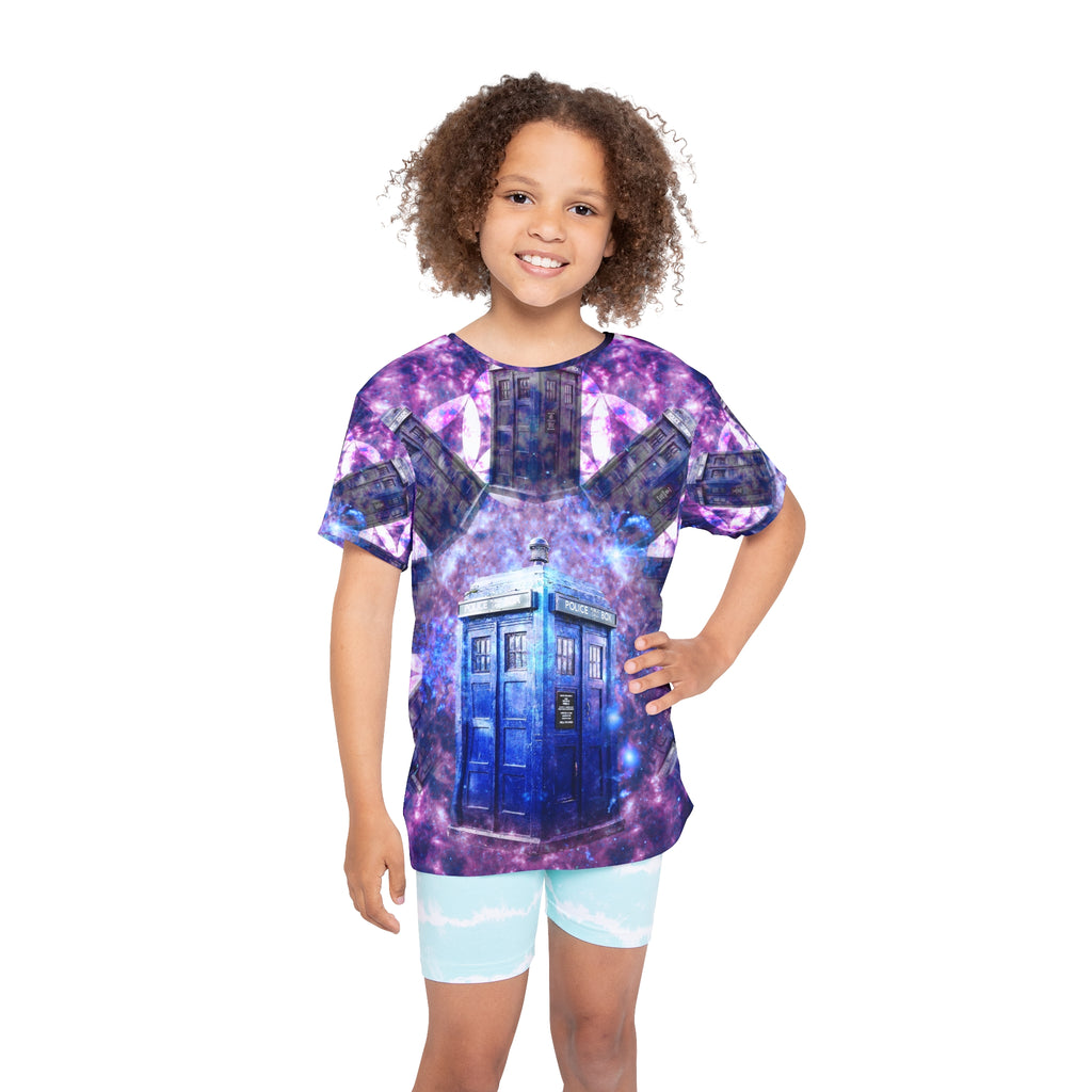 Katerina's Through Time and Space Doctor Meditations Kids Sports Jersey