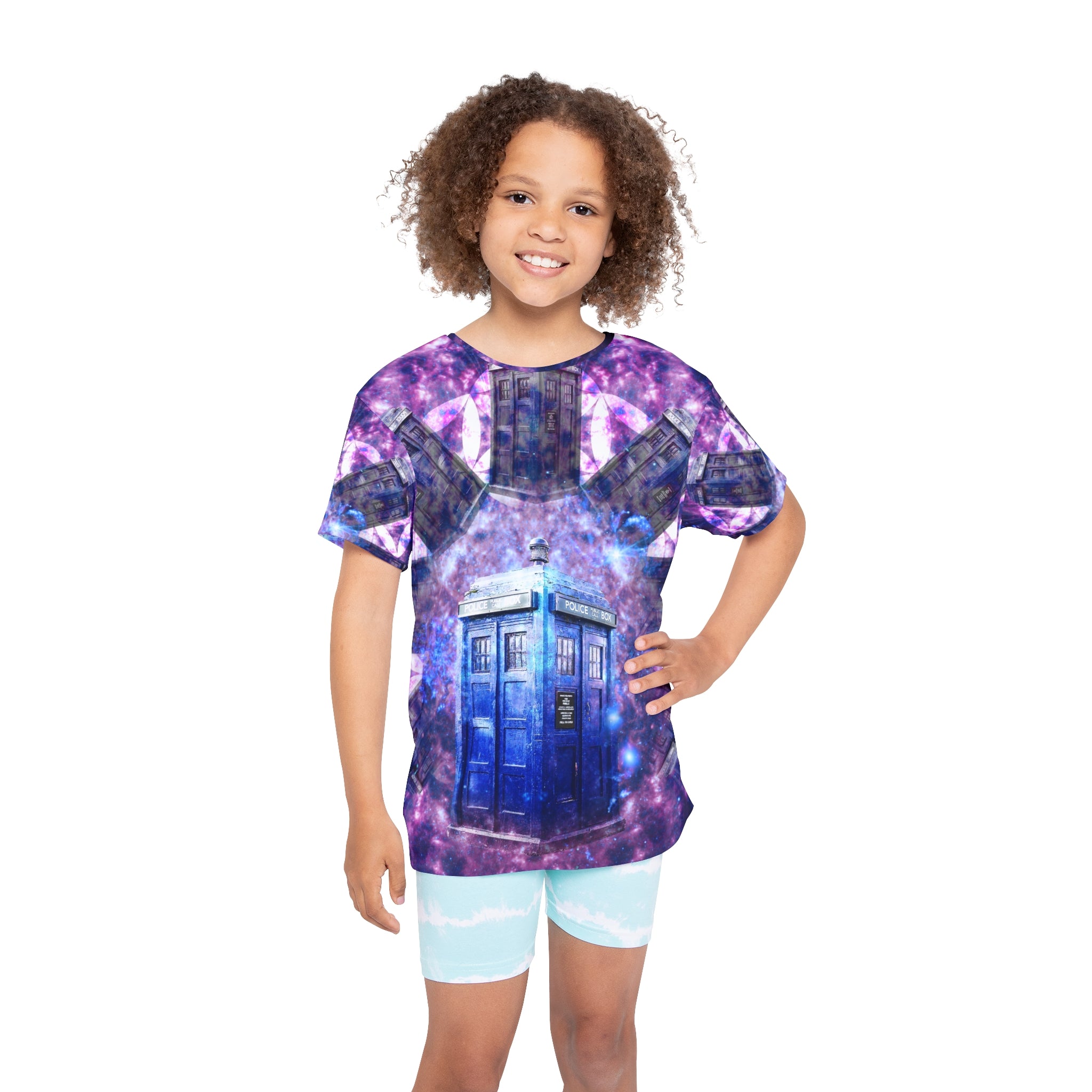 Katerina's Through Time and Space Doctor Meditations Kids Sports Jersey