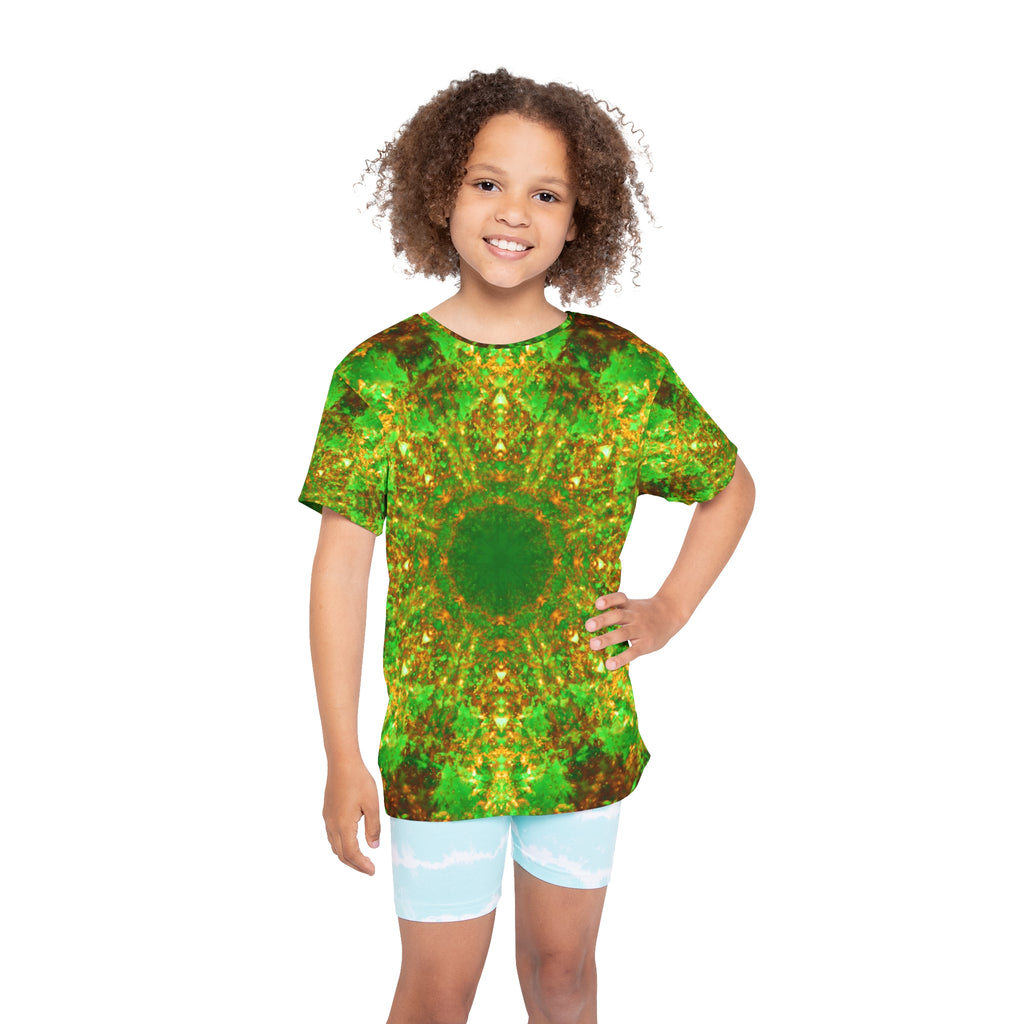 Katerina's Yule Lighted String Desires Kids Sports Jersey