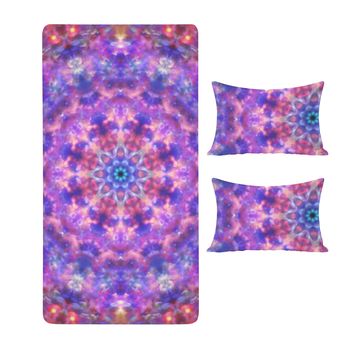 Katerina's Tears Desires Twin Bedding Set (Fitted Sheet + Pillowcases) | Ships from USA