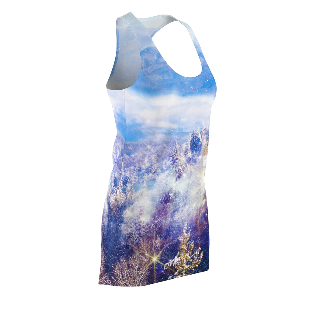 Katerina's Light a Way Smoky Mountain Dreams Women's Cut & Sew Racerback Dress