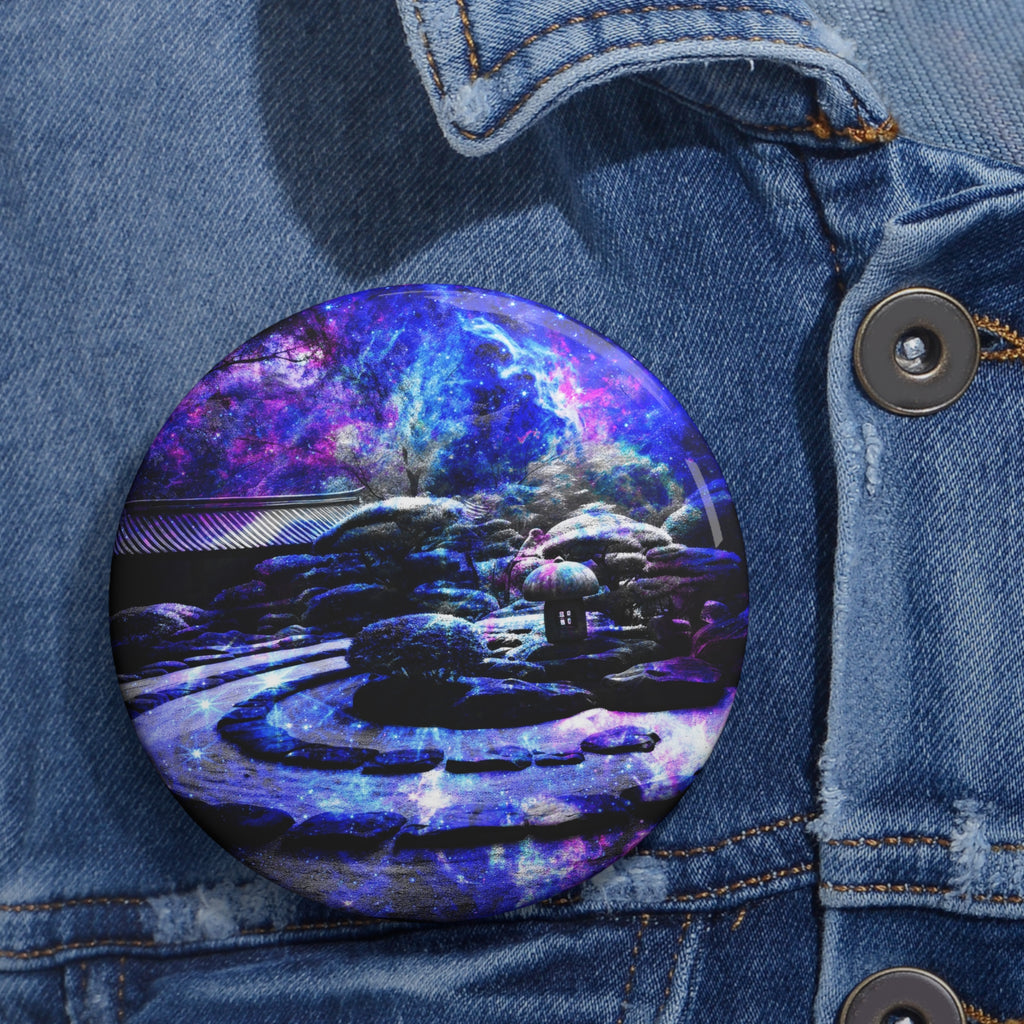 Katerina’s on My Way Home Tranquil Garden Dreams Pin Buttons