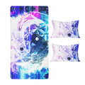 Creation's Koi Meditations Twin Bedding Set (Fitted Sheet + Pillowcases) | Ships from USA