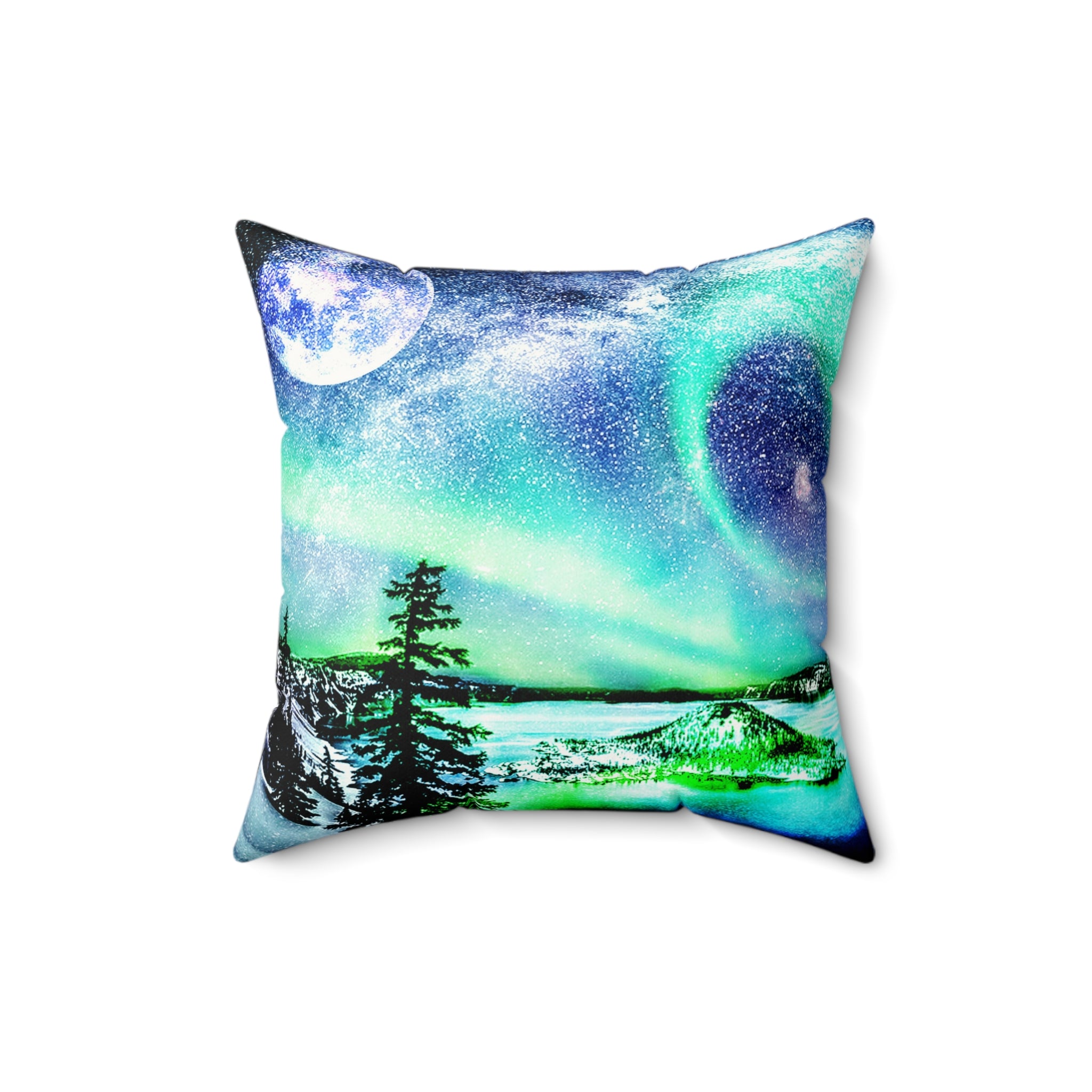 Katerina's Noel Yule Night Dreams Faux Suede Square