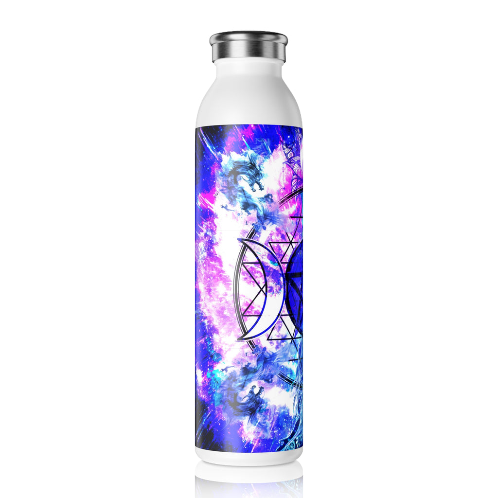 Creation's Magical Awakening Meditations Slim Water Bottle