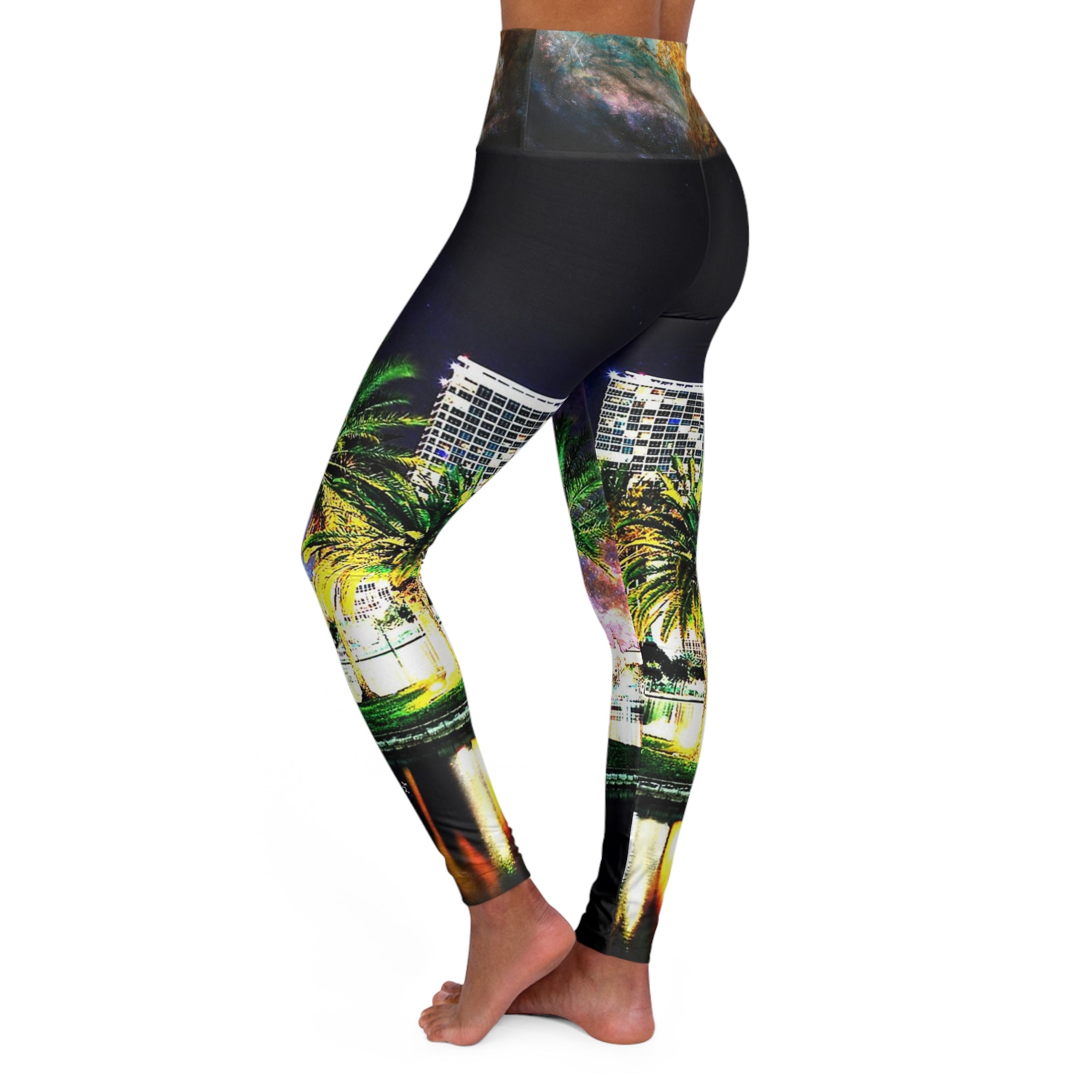 Breathe Again Orlando Dreams High Waisted Yoga Leggings