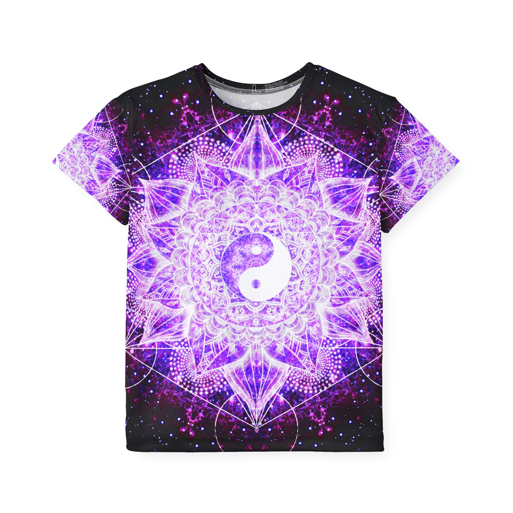 Sahasara Desires Yin Yang Meditations Kids Sports Jersey