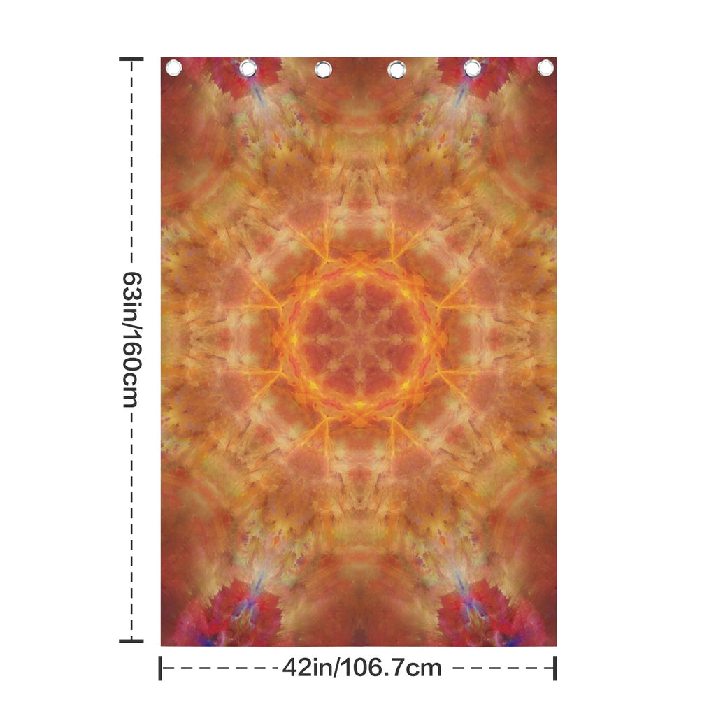 Katerina's Supernova Desires Grommet Curtain 42" x 63" ( 1 Piece ) | Ships from USA