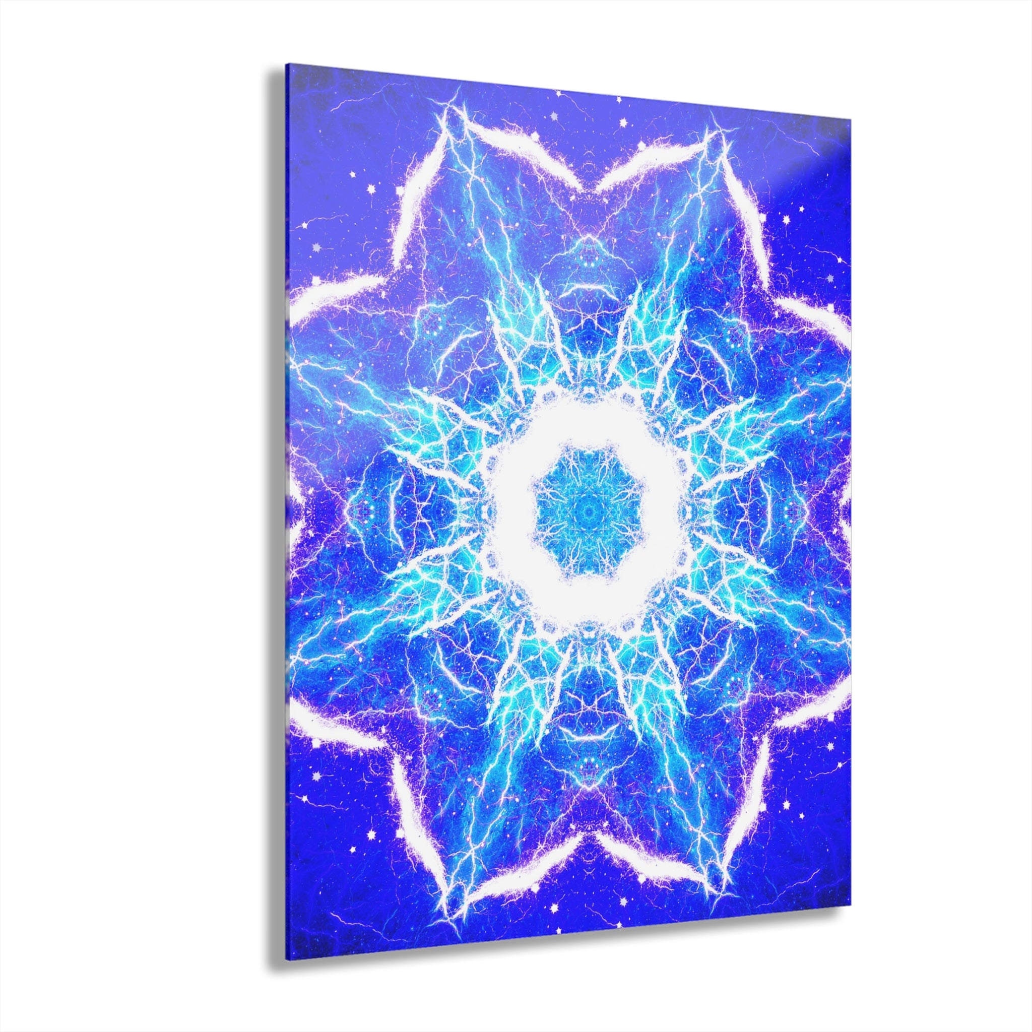 Katerina's Mandala of Dragon Fire Desires (French Cleat Hanging)