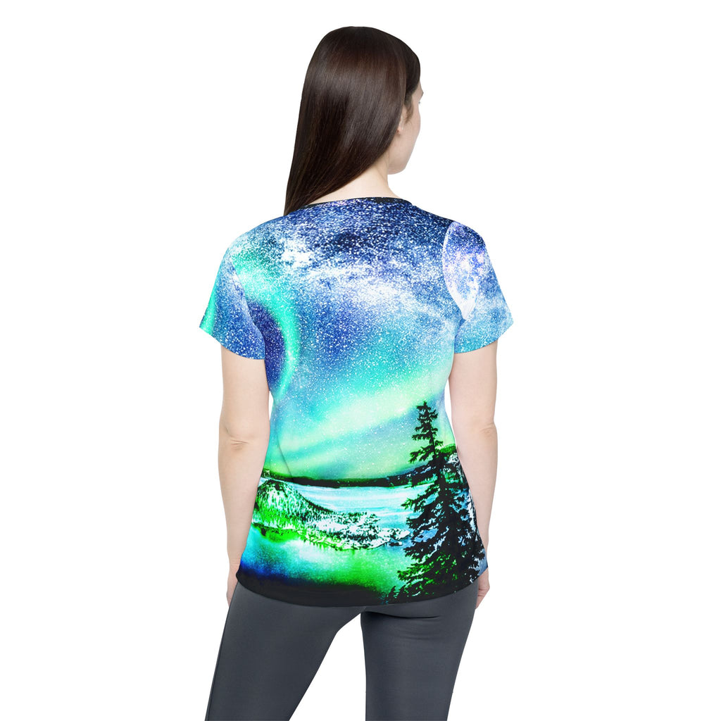 Katerina's Noel Yule Night Dreams Women's Sports Jersey
