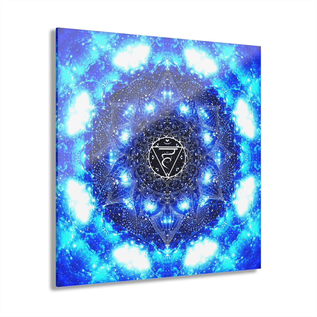 Vishuddi Meditations Acrylic Print (French Cleat Hanging)