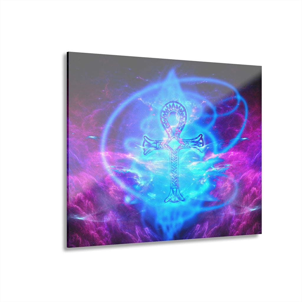 Amethyst Ankh Dreams Acrylic Prints (French Cleat Hanging)
