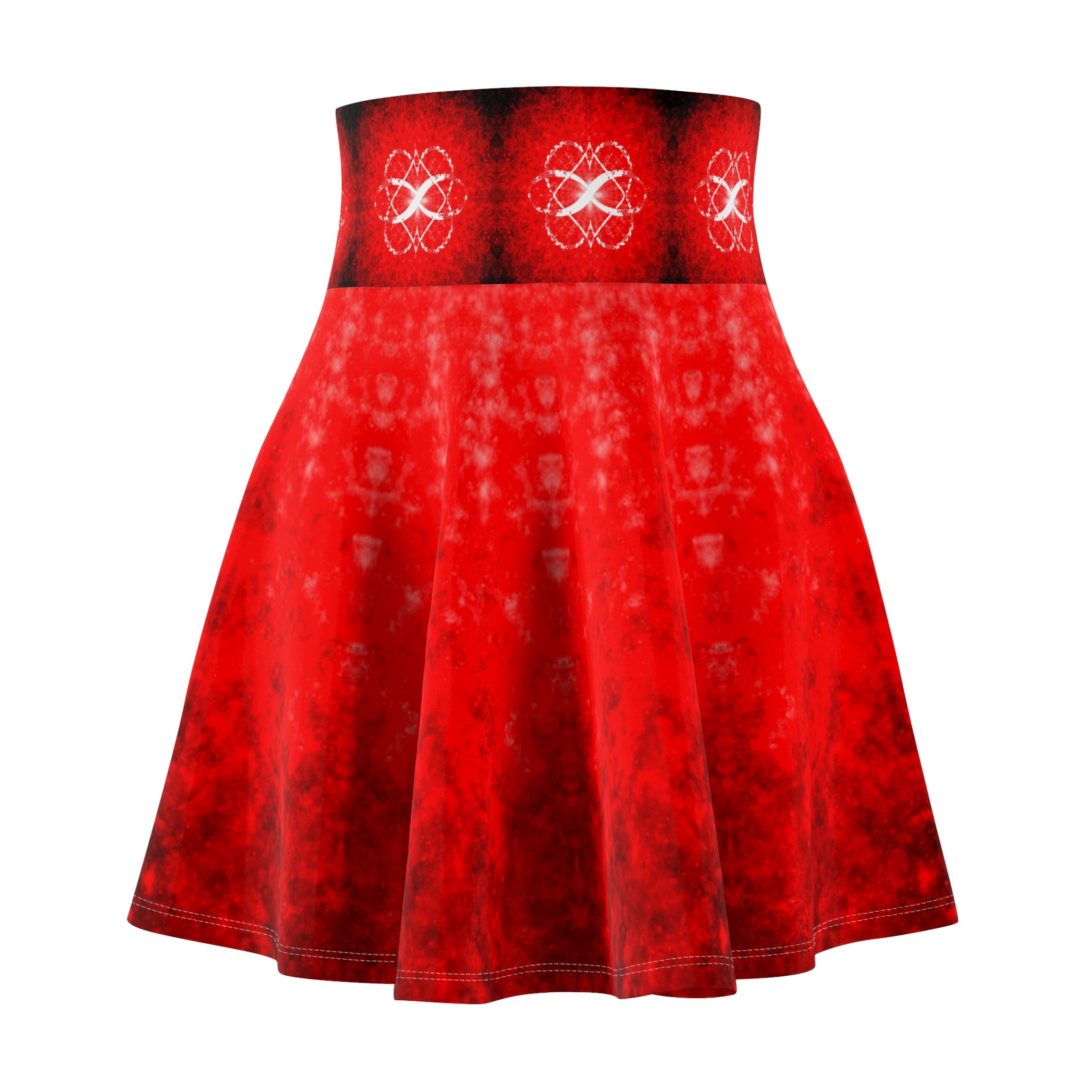 Katerina’s Battle Symphony Red Instead 2024 Desires Women's Skater Skirt