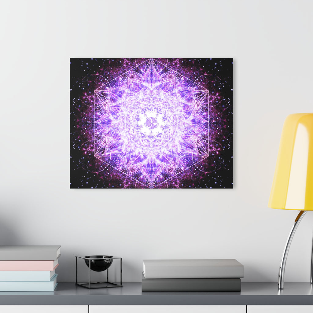 Sahasrara Meditations Acrylic Print (French Cleat Hanging)