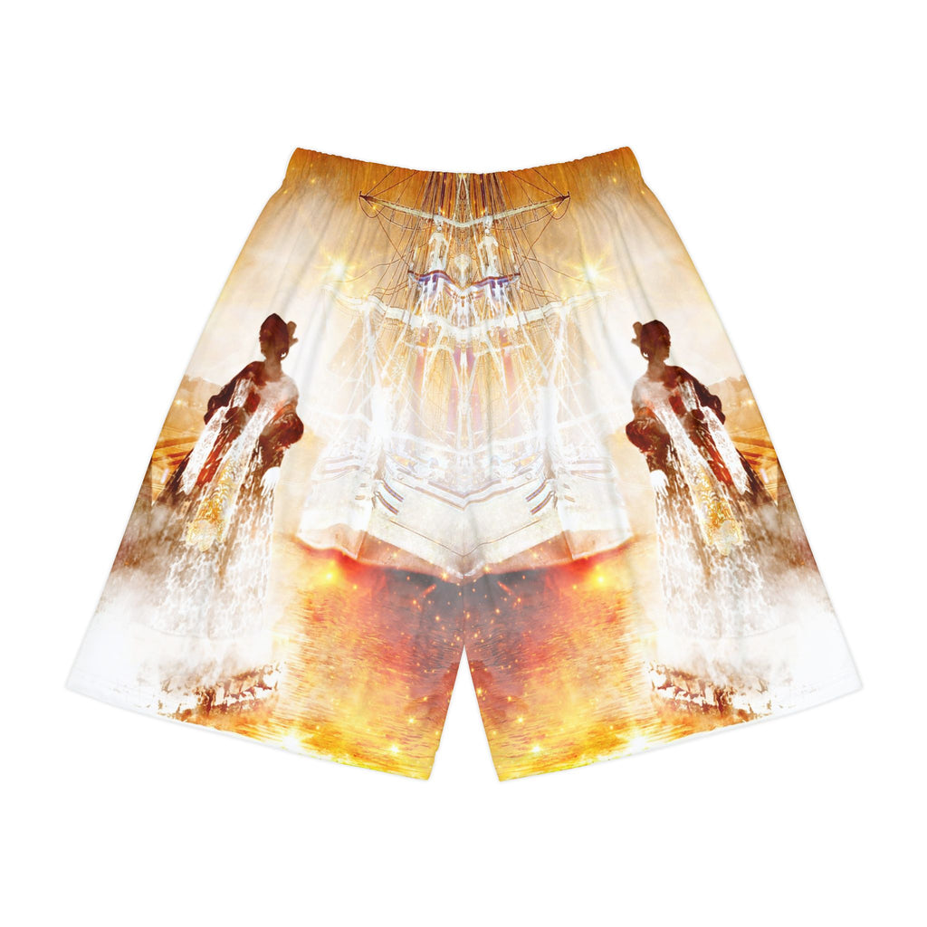 Samhain Eve Salem Harbor Dreams Men’s Sports Shorts