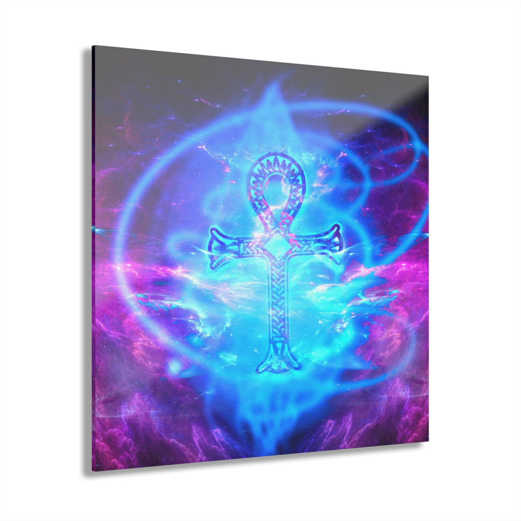 Amethyst Ankh Dreams Acrylic Prints (French Cleat Hanging)