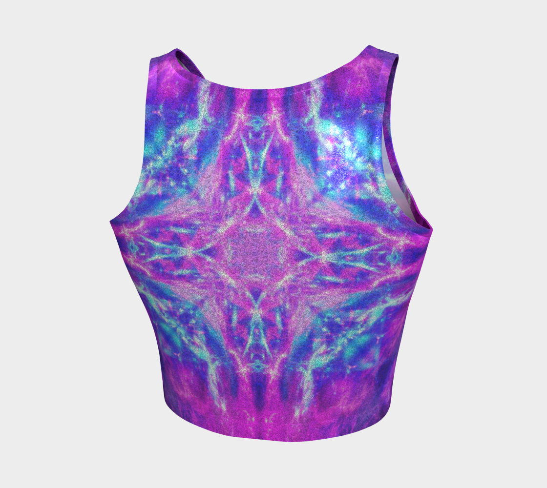 Katerina's Amethyst Dreams Desires Athletic Crop Top