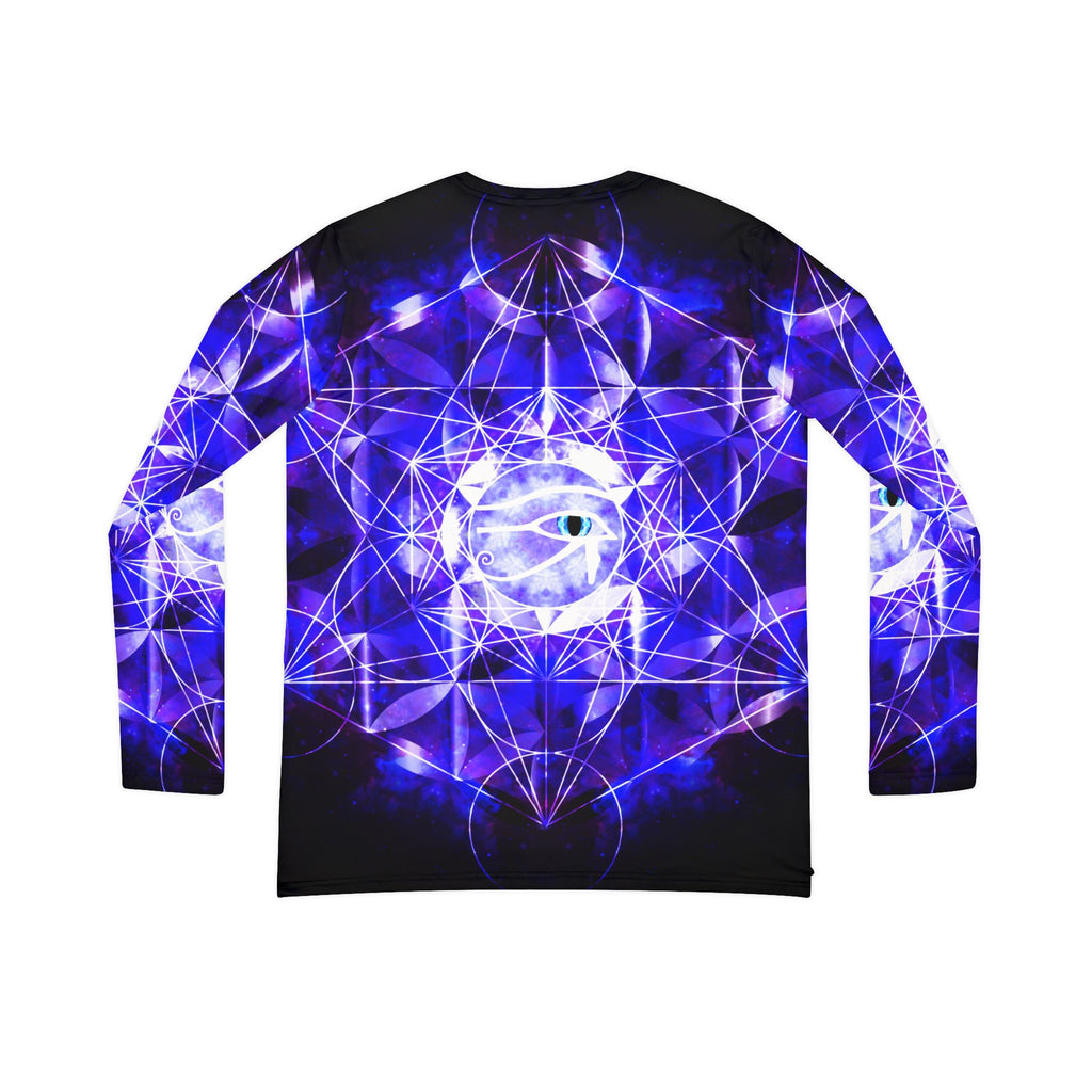 Ajna Illumination Meditations Long Sleeve V-neck Shirt