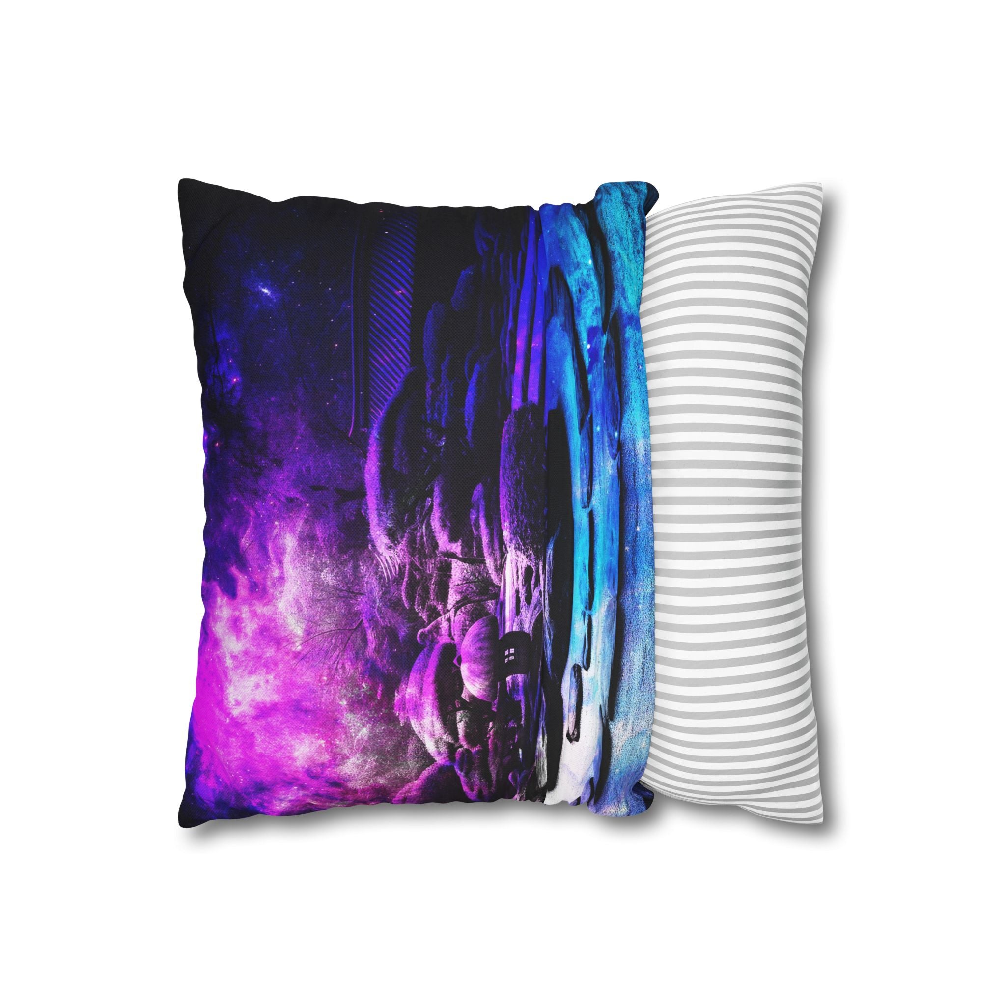 Creation's Heaven Tranquil Garden Dreams Spun Polyester Square Pillow Case