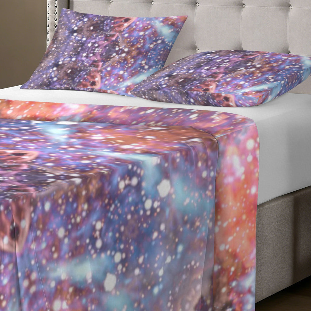Katerina's Fiesta Desires 3-Piece Bedding Set (Bed Sheet + Pillowcases)  | Ships from USA