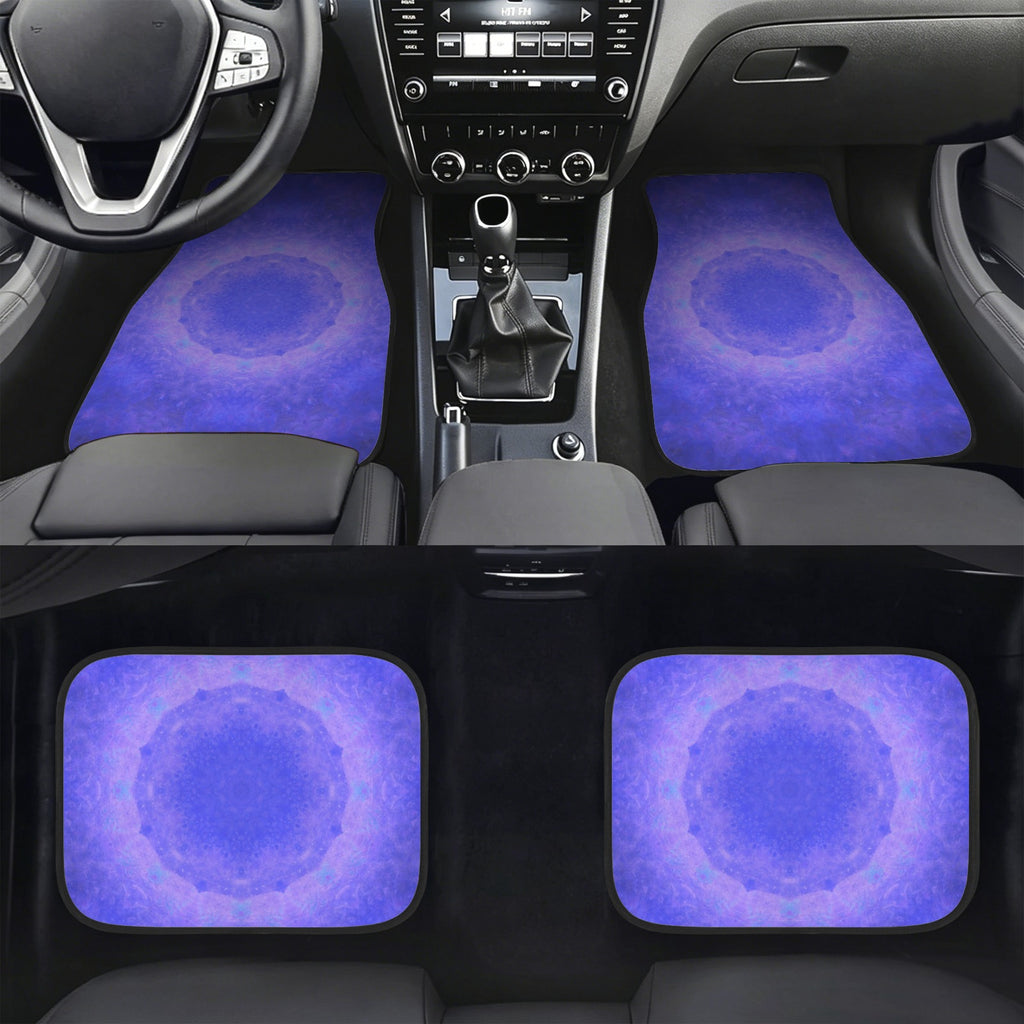 Katerina's Uncertainty in Time & Space Desires 4-Piece Car Floor Mats （Customized Separately）| Ships from USA