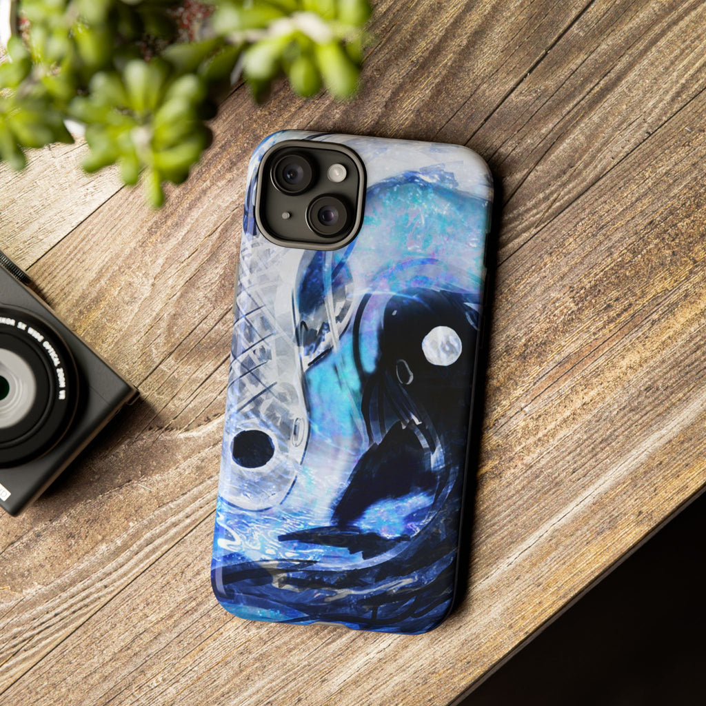 Amen Jin's Lotus Desires Koi Dreams Tough Phone Cases