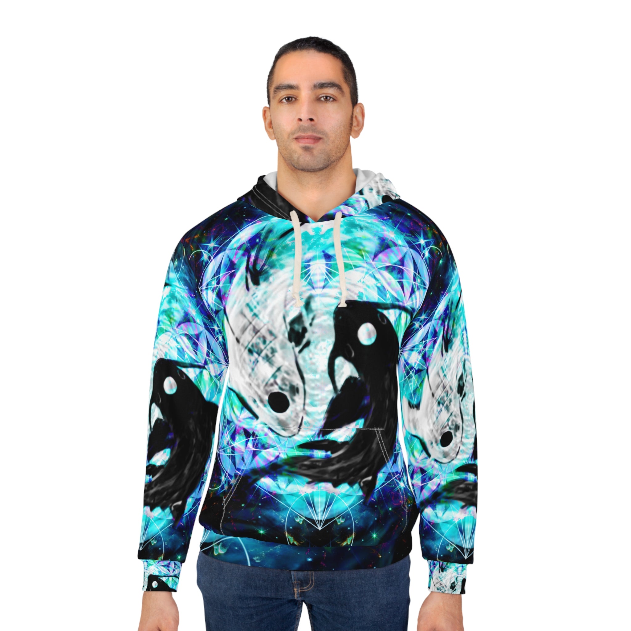 Katerina's Now and Forever Koi Meditations Unisex Pullover Hoodie