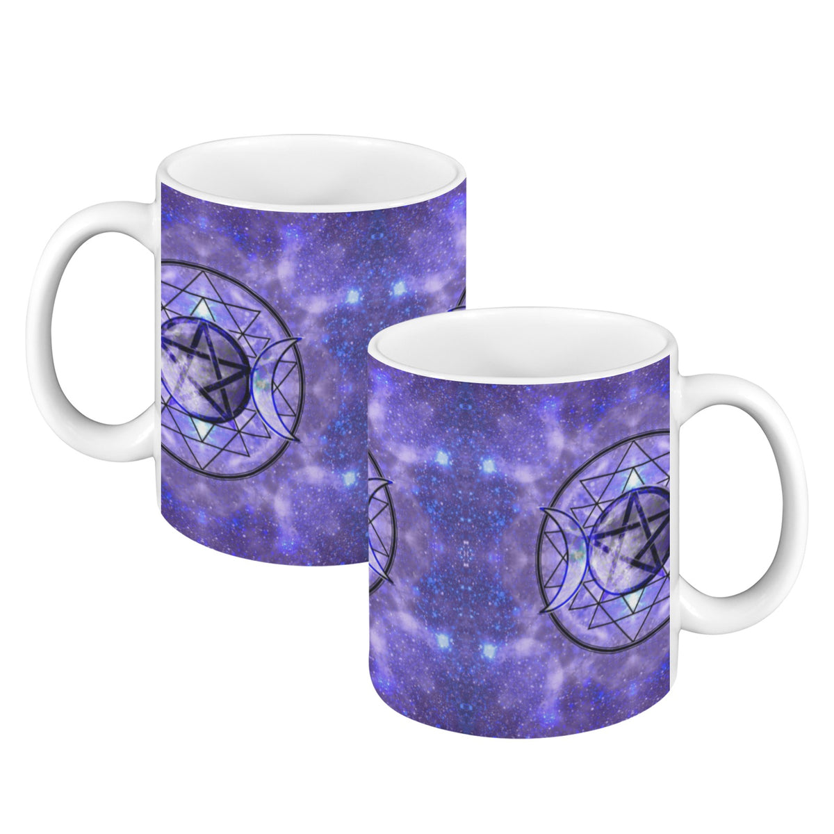 Katerina's Triple Goddess Magickal Desires Custom White Mug(11OZ)(Set of 2) | Ships from USA