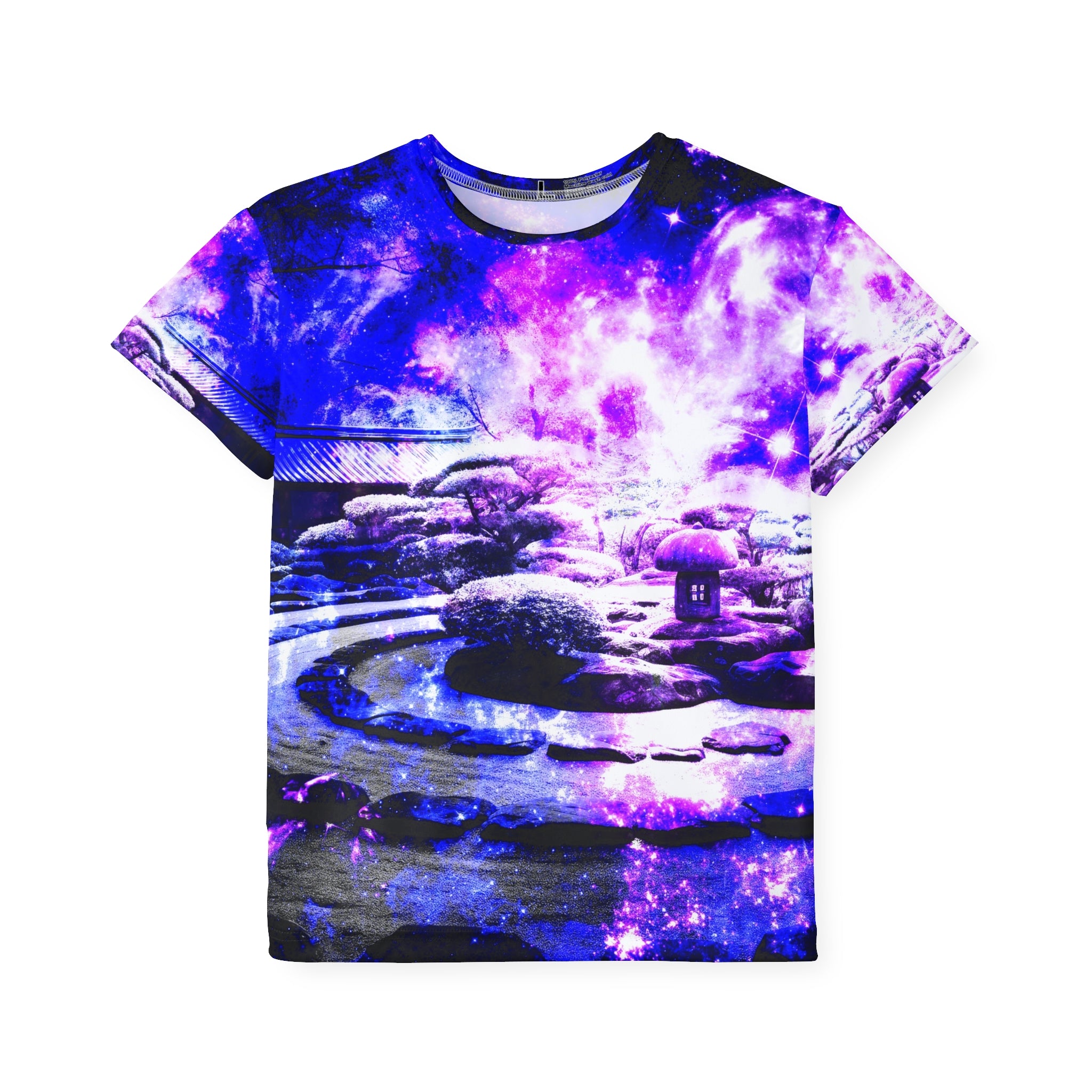 Amethyst Rose Tranquil Garden Dreams Kids Sports Jersey