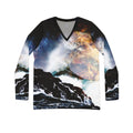 Breathe Again Serenity Bay Dreams Women's Long Sleeve V-neck Shirt