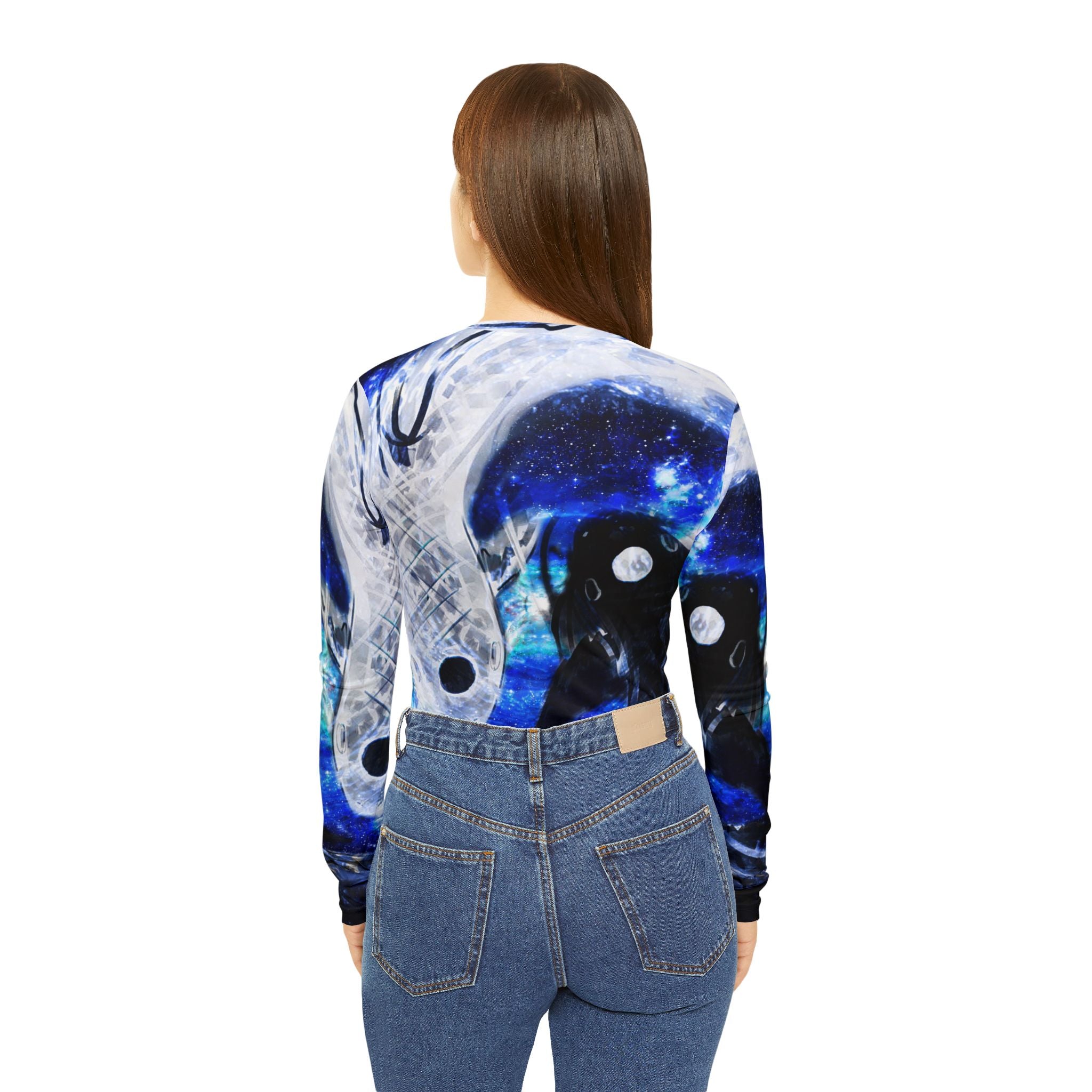 Amen Jin's Desires Koi Dreams Long Sleeve V-neck Shirt