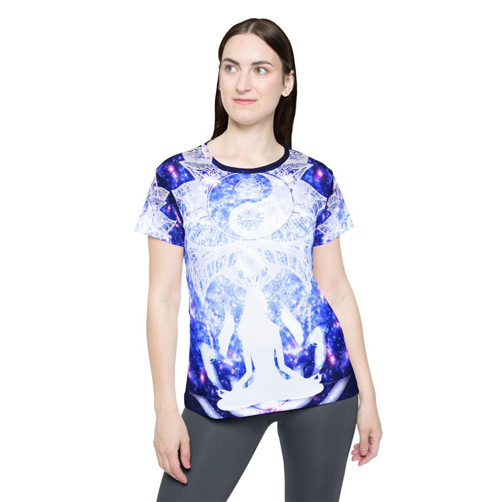 Katerina's Lotus Meditations Women's Sports Jersey