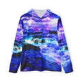 Iridescent Magickal Sea Dreams Men's Warmup Hoodie