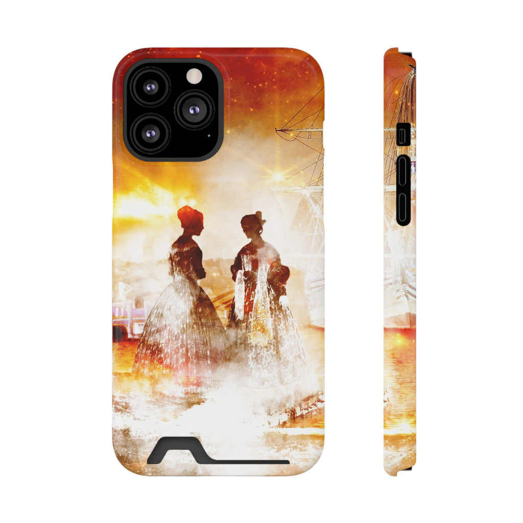 Samhain Eve Salem Harbor Dreams Phone Case With Card Holder