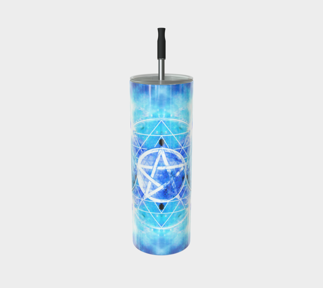 Amen Jin's Mandala of Dragon Fire Triple Goddess Meditations Stainless Steel Tumbler
