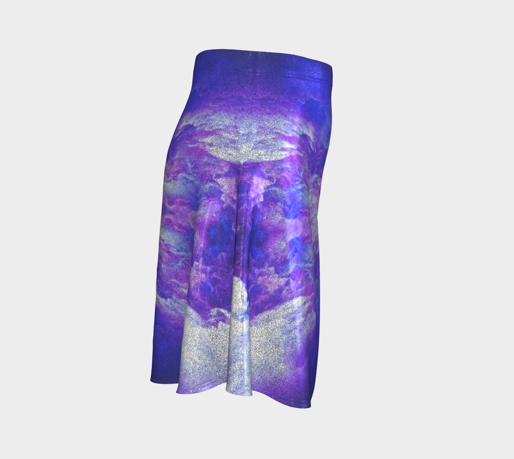 Katerina's Periwinkle Desires Flared Skirt