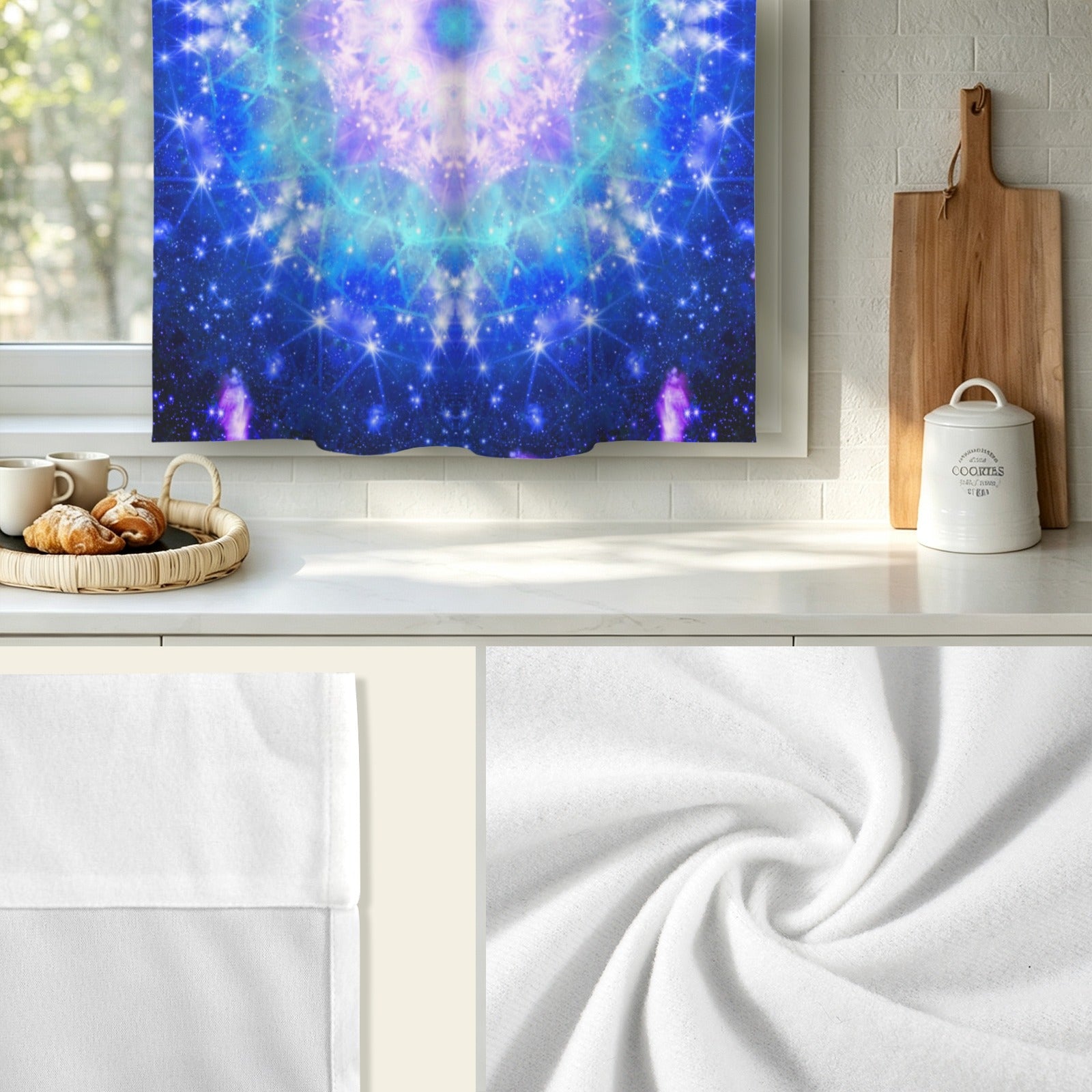 Amen's Jin's Katerina's Eros & Psyche Desires Window Curtain 52" x 63" ( 1 Piece ) | Ships from USA