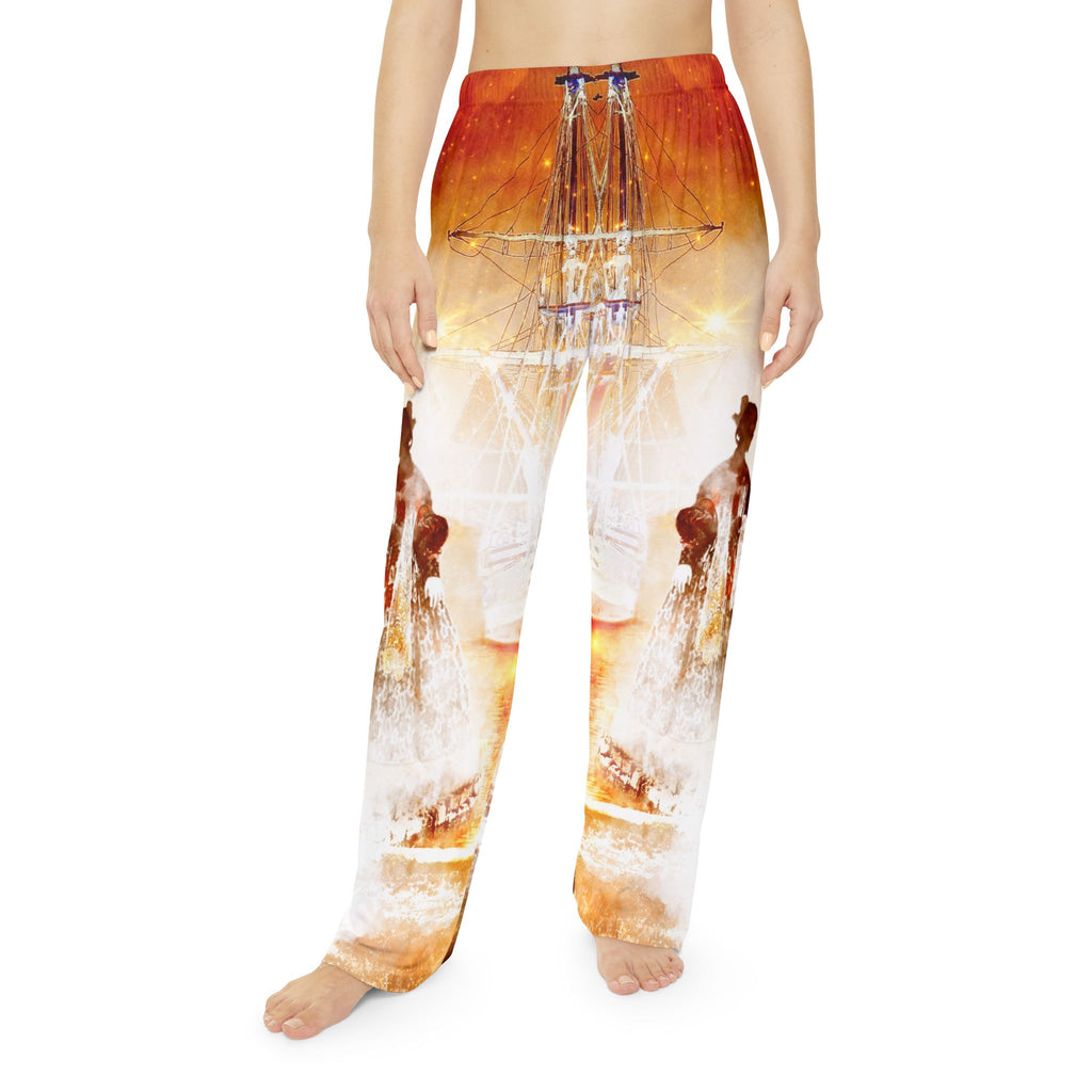 Samhain Eve Salem Harbor Dreams Women's Pajama Pants