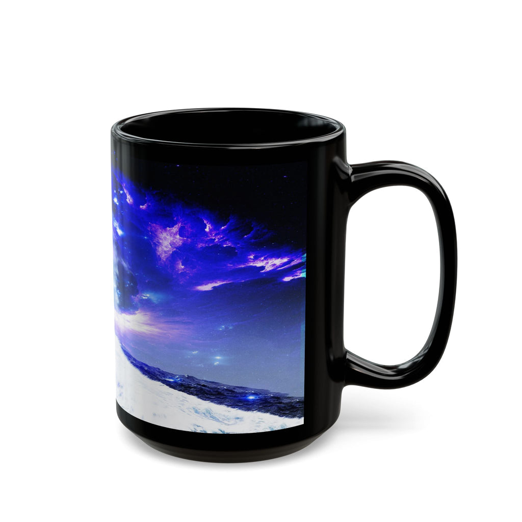 Amethyst Sapphire Serenity Bay Dreams Black Mug