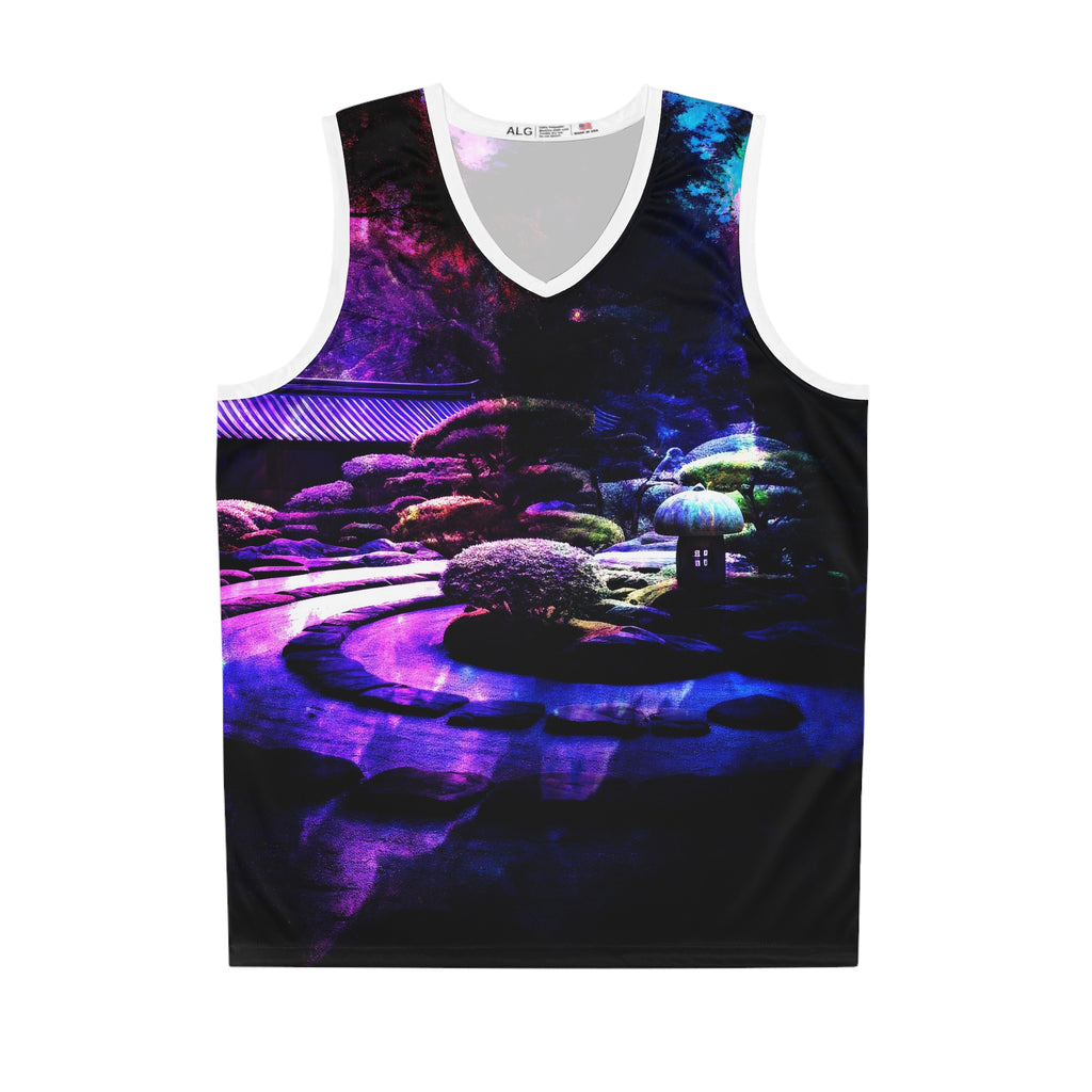 Ad Amorem AmisiTranquil Garden Dreams Basketball Jersey