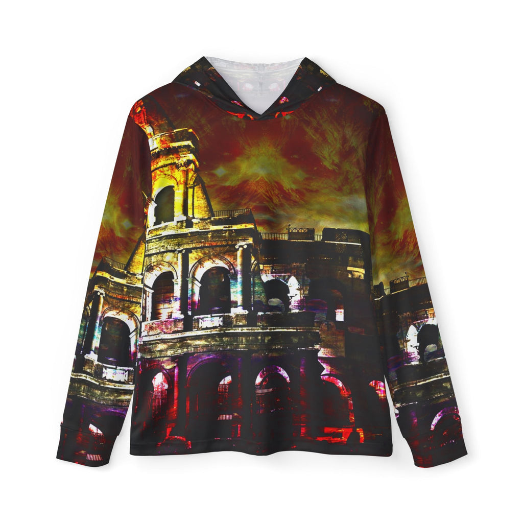 Rise Again Dreams of Roman Patterns Past Men's Warmup Hoodie