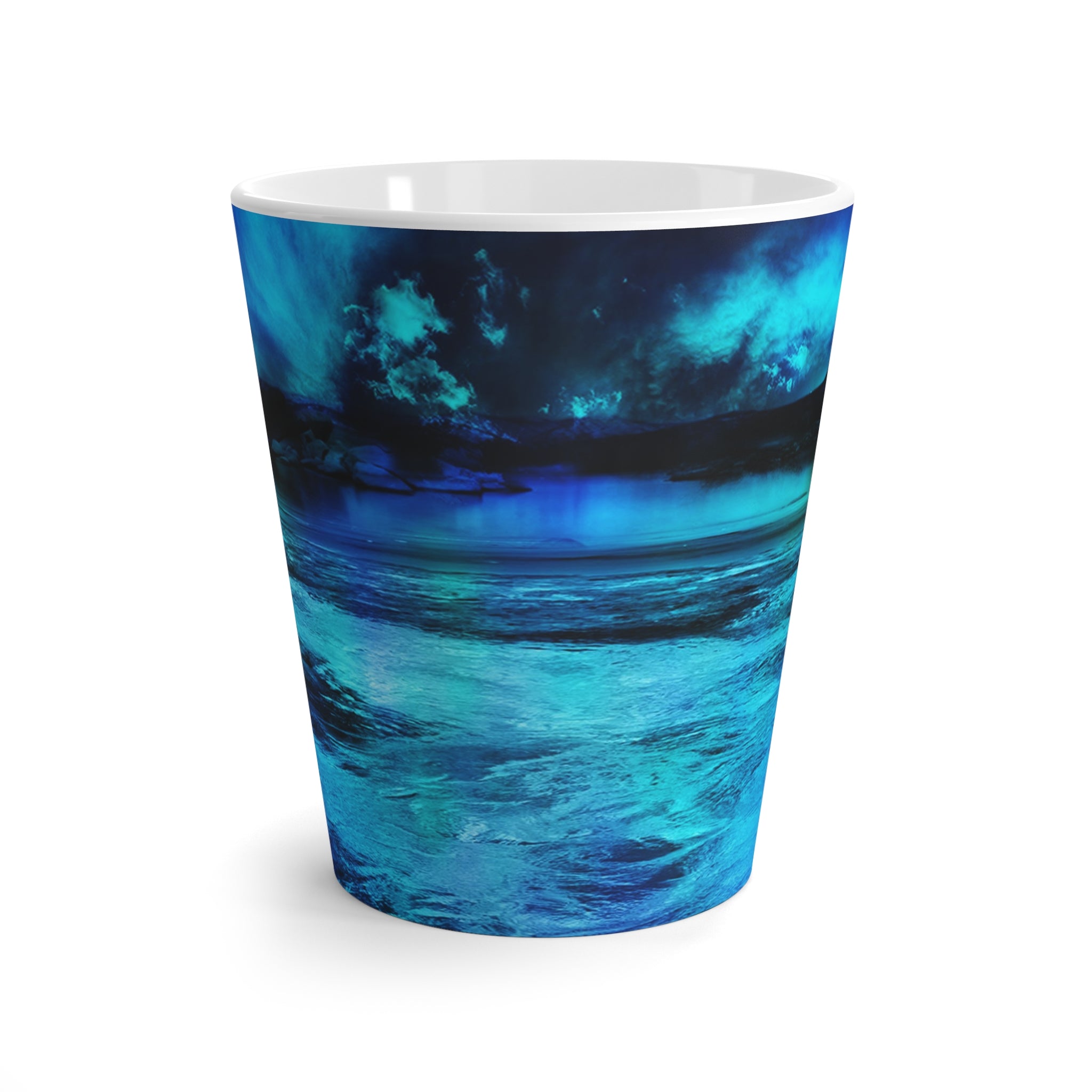 Dancing Lights Dreams Latte Mug
