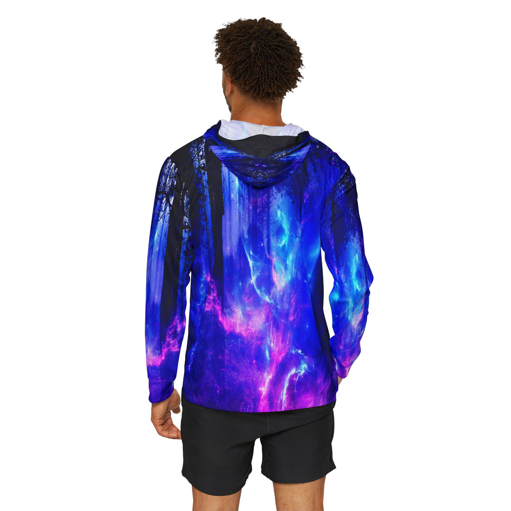 Amethyst Mystic Night Dreams Men's Sports Warmup Hoodie