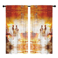 Samhain Eve Salem Harbor Dreams Floor-To-Ceiling Curtain 52x84inch | Ships from USA