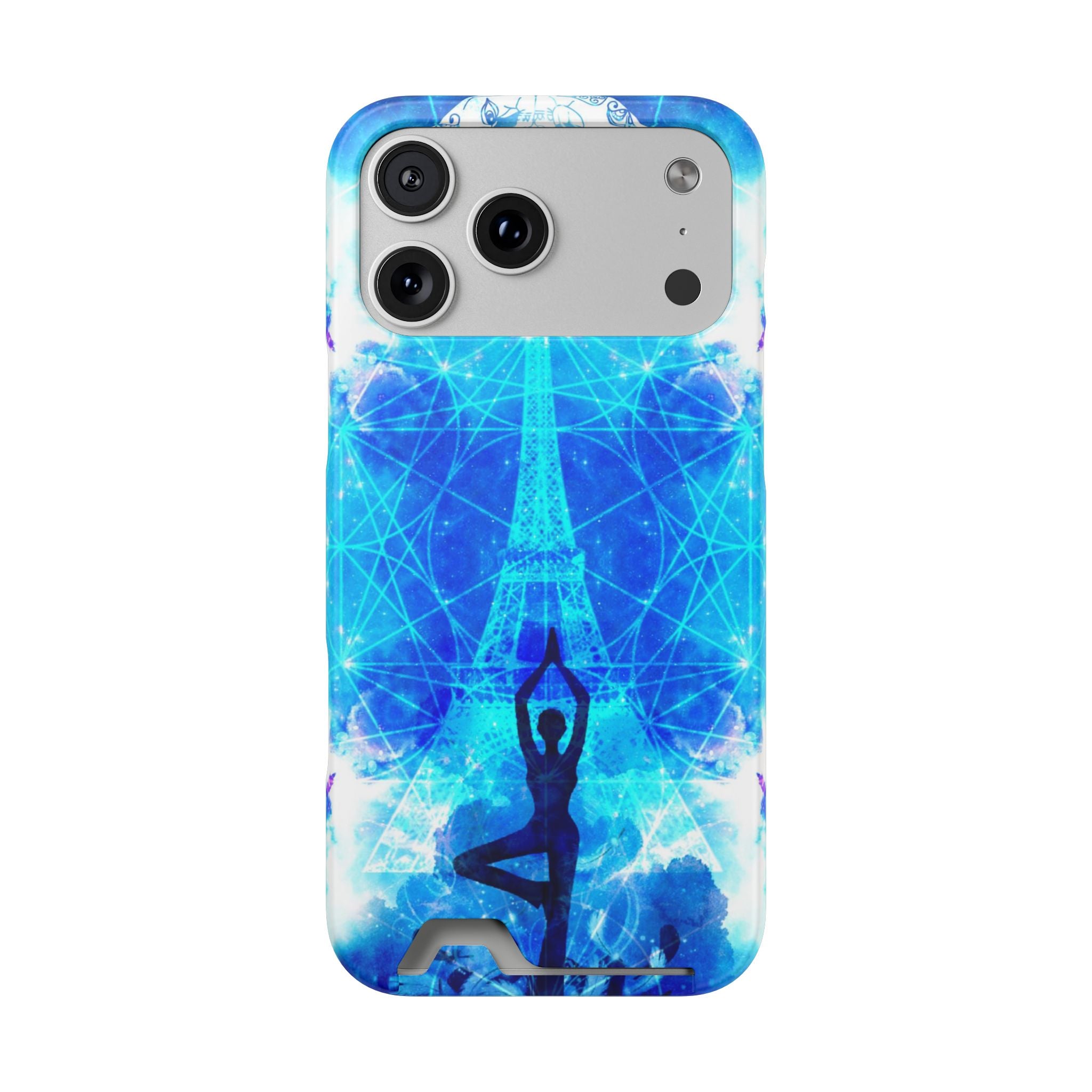 Amen Jin's Mandala of Dragon Fire Parisian Meditations Phone Case W Card Holder