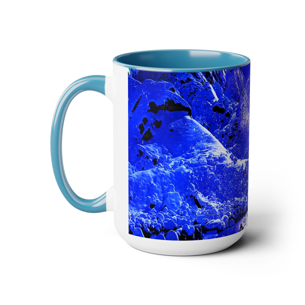 Yule Night Dreams Two-Tone Coffee Mugs, 15oz