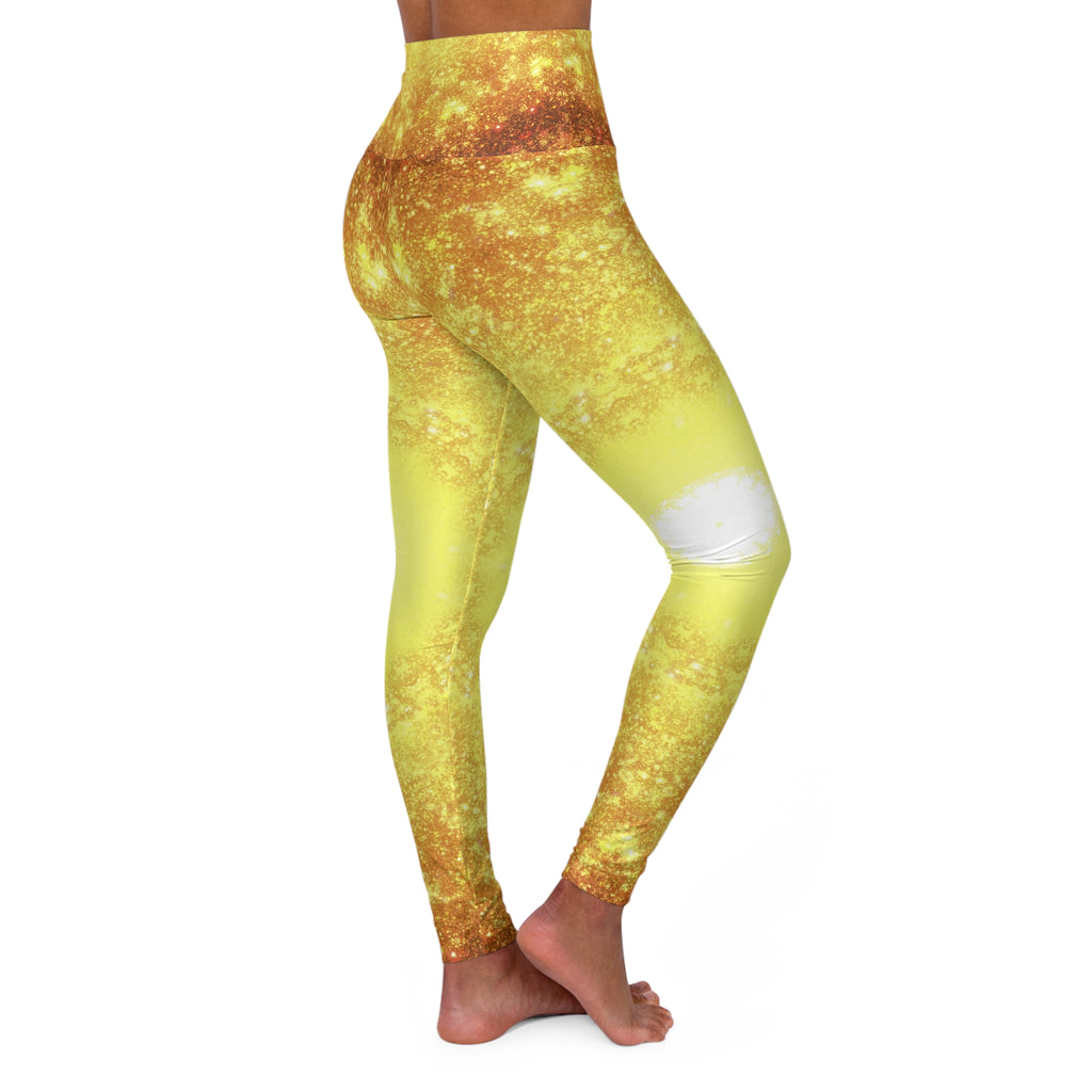 Katerina's Autistic Gold Desires 2024 High Waisted Yoga Leggings